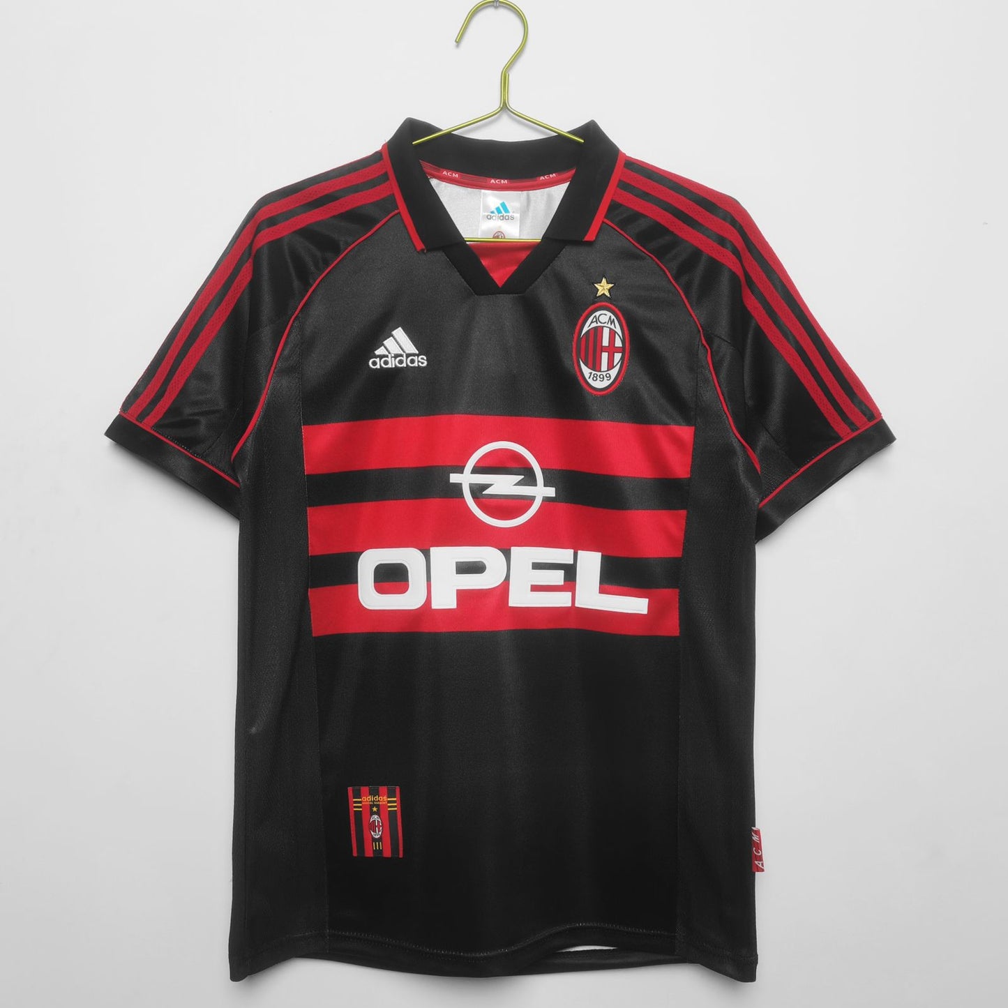 AC Milan 1998-2000 Away Jersey Half Sleeves | Retro Version