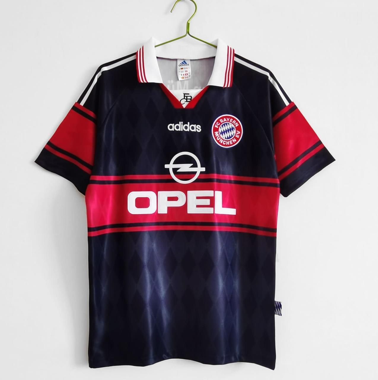 Bayern Munich 1997-99 Home Jersey Half Sleeves | Retro Version