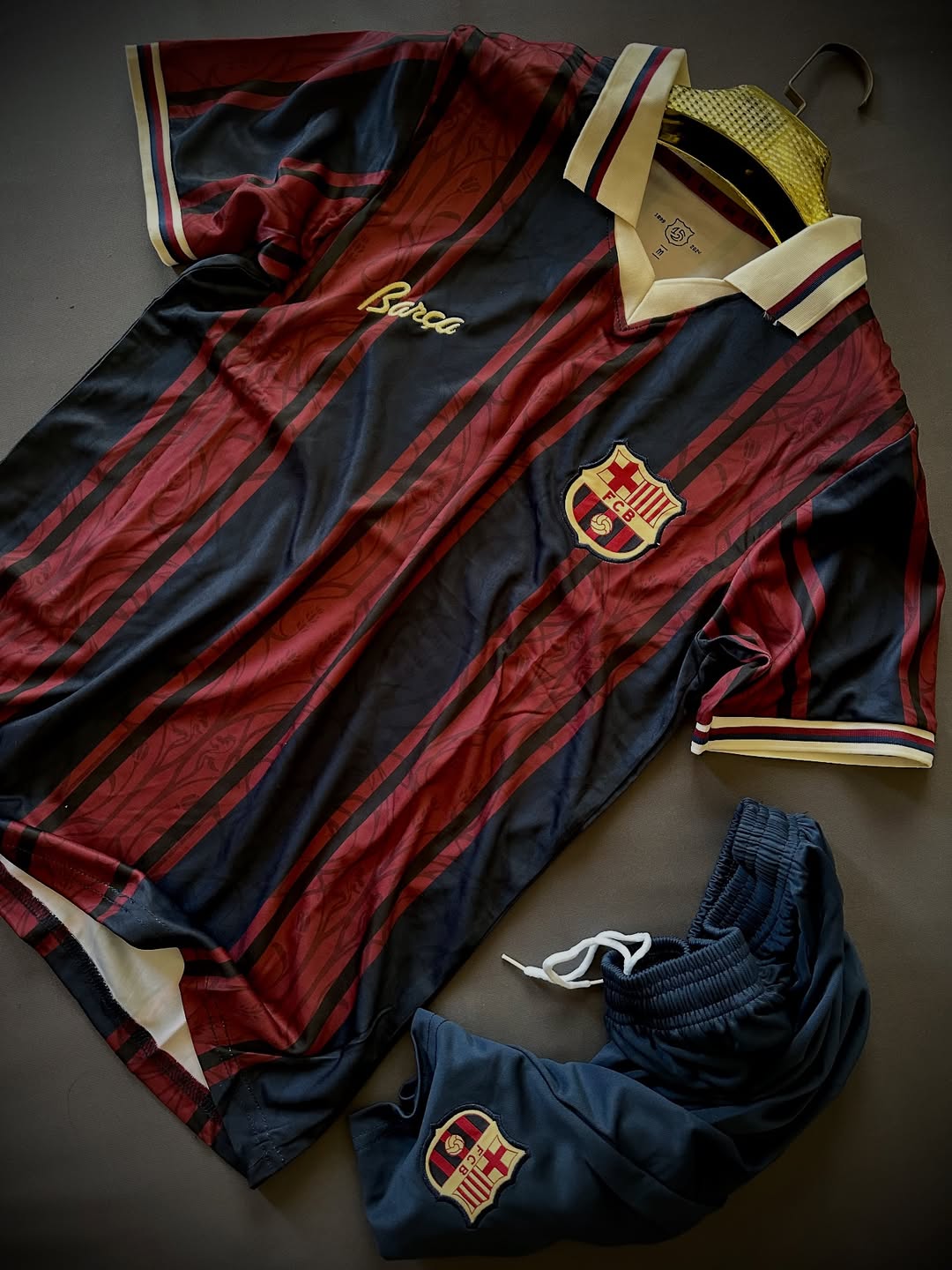 FC Barcelona 125 Years Old Special Edition Jersey Set