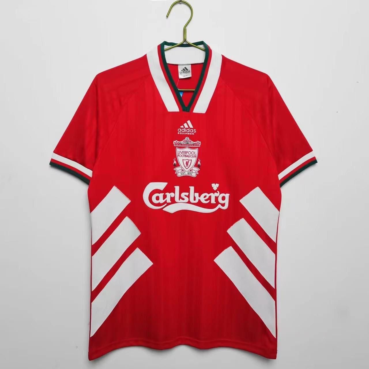 Liverpool 1993-95 Home Jersey Half Sleeves | Retro Version