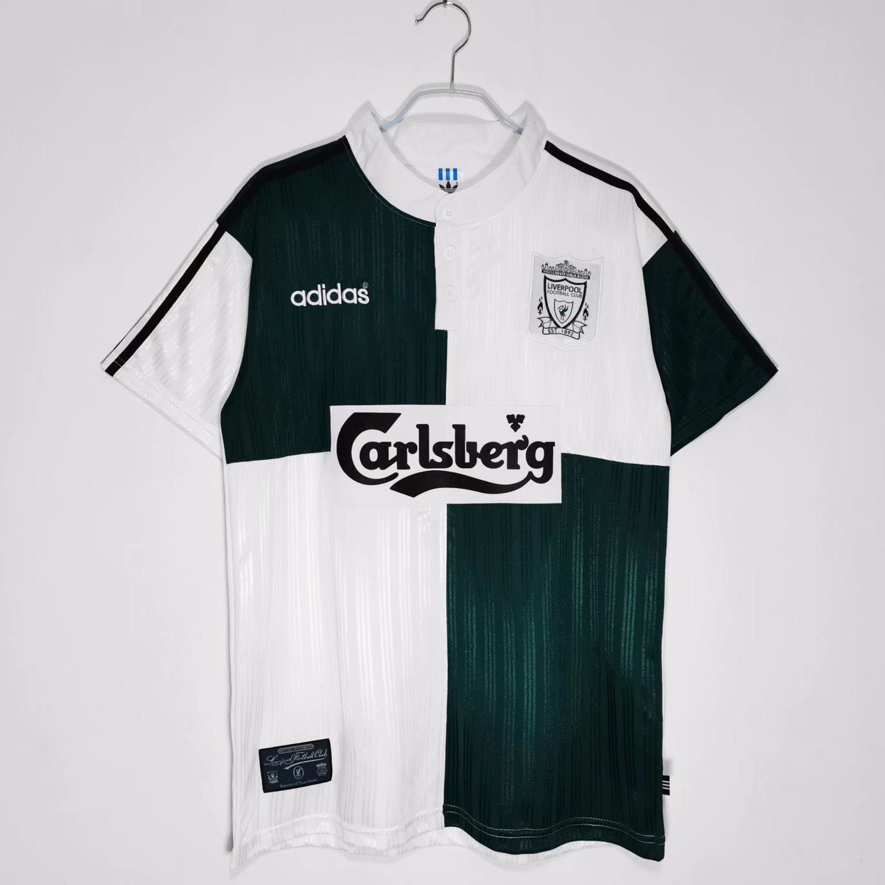 Liverpool 1995-96 Away Jersey Half Sleeves | Retro Version