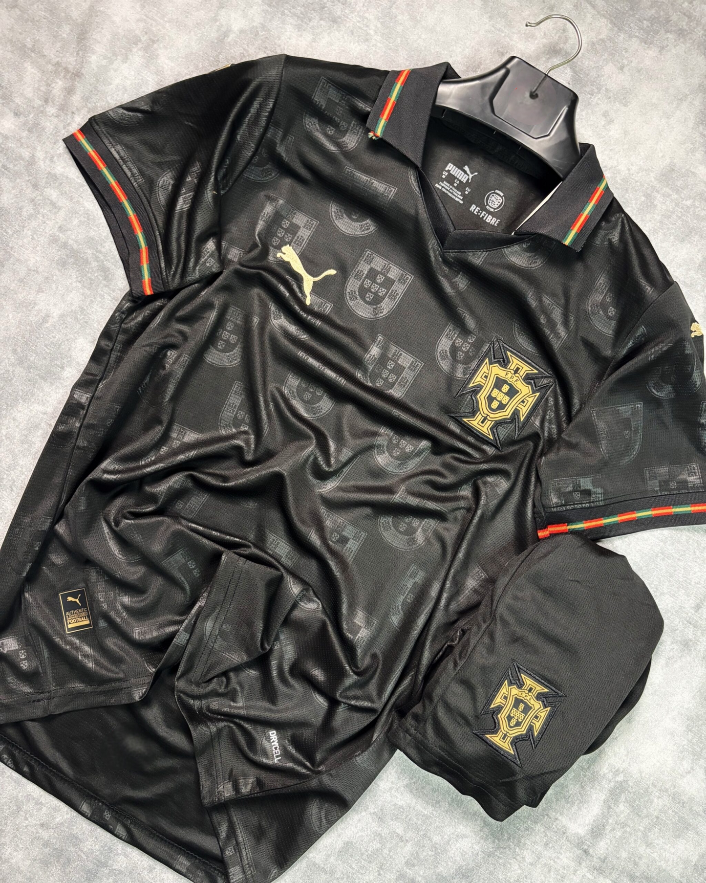 Portugal Black Special Edition 2025-26 Jersey Set