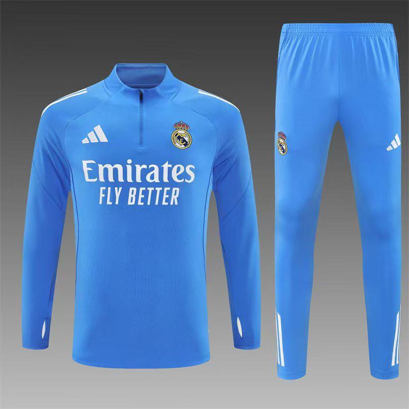 Real Madrid Full Blue Training Suit 2025-26