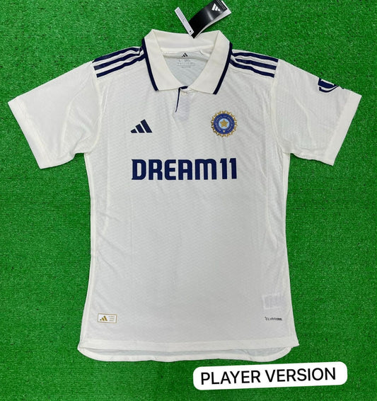 India Test Cricket 2025-26 Season Jersey | Player Version