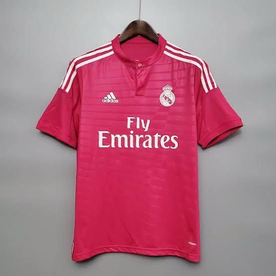Real madrid 2014/15 Away Jersey Half Sleeves| Retro Version