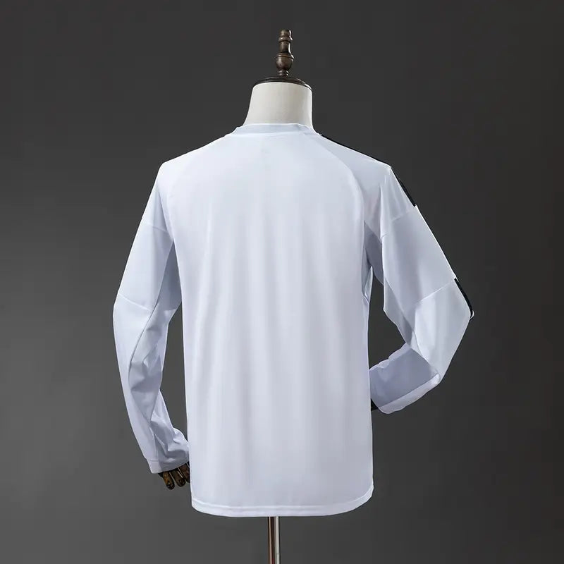 Real Madrid 2025-26 Home Jersey Full Sleeves Master Copy White - ClubDrip India