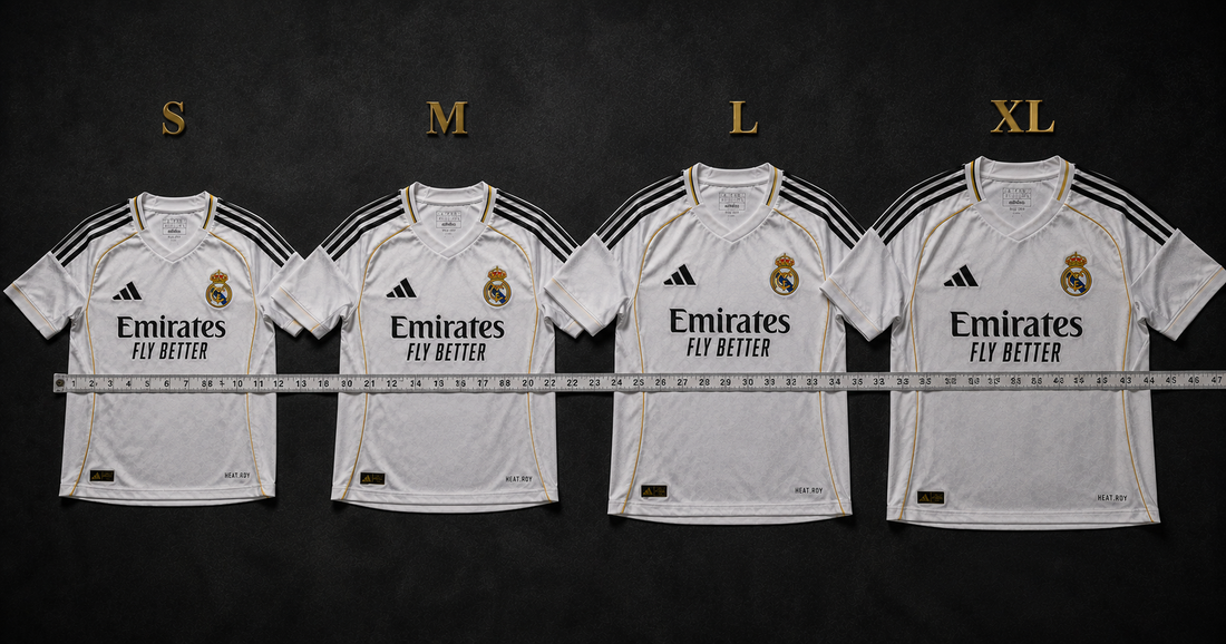 Football Jersey Size Guide India – How to Get the Perfect Fit Every Time (2026)
