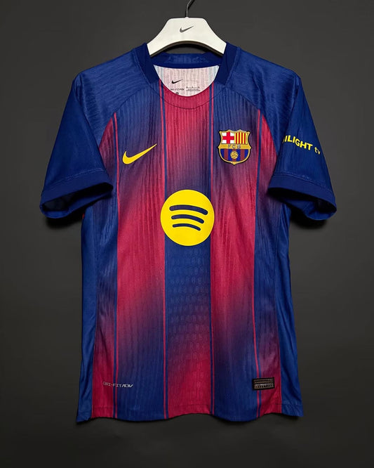 FC Barcelona 2025-26 Home Jersey Master Copy Blaugrana Blue Red - ClubDrip India