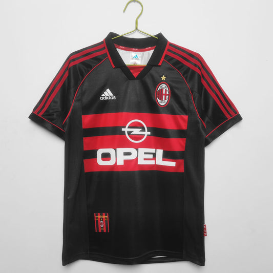 AC Milan 1998-2000 Away Jersey Half Sleeves | Retro Version