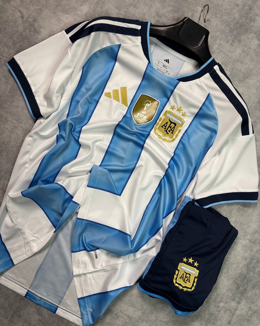 Argentina Home 2025-26 Jersey Set