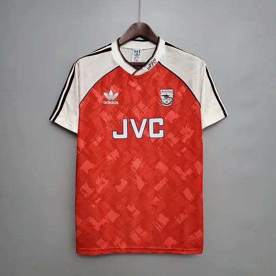 Arsenal 1990-92 Home Jersey Half Sleeves | Retro Version