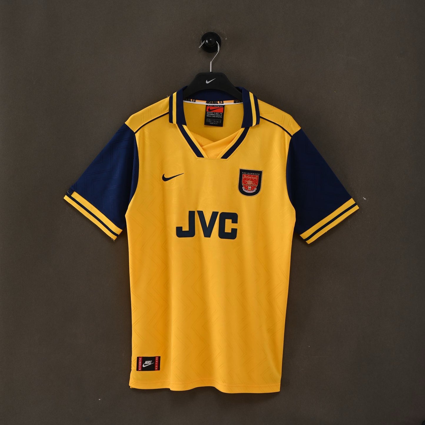Arsenal 1991-93 Away Jersey Half Sleeves | Retro Version