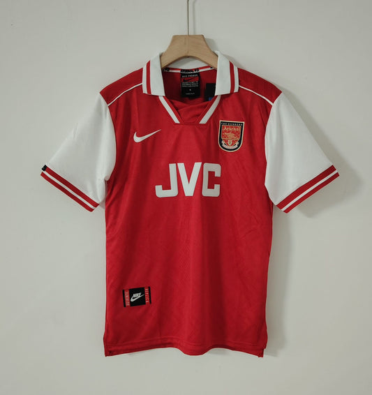 Arsenal 1996-98 Home Jersey Half Sleeves | Retro Version