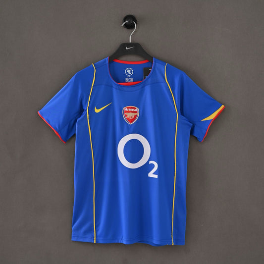 Arsenal 2002-03 Away Jersey Half Sleeves | Retro Version