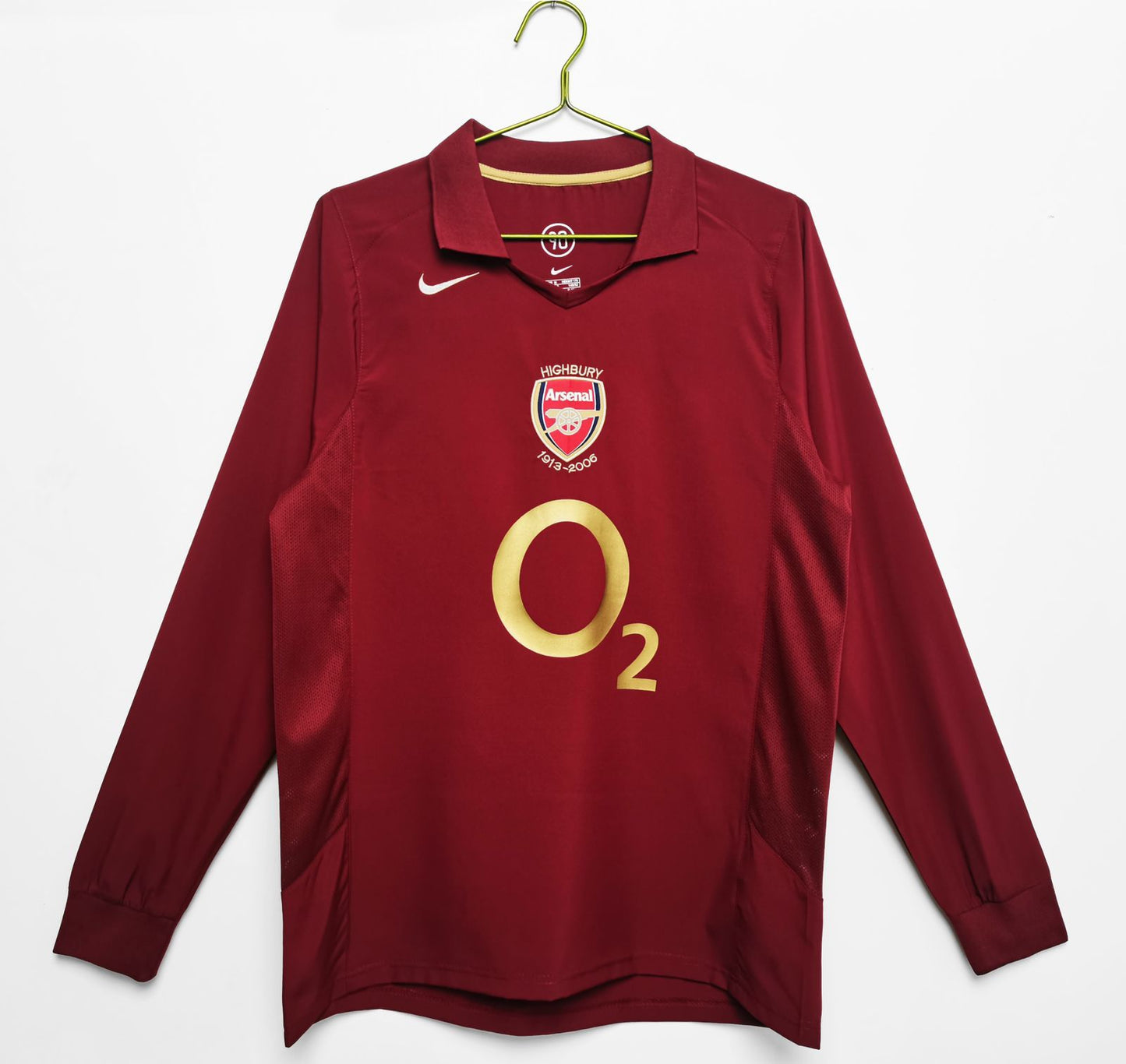 Arsenal 2005-06 Home Jersey Full Sleeves | Retro Version