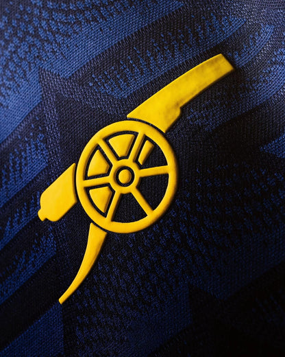 Arsenal 2026-27 Away Jersey Player Version Collegiate Navy Bruised Banana - ClubDrip India