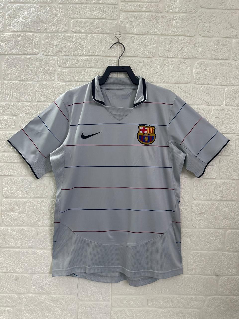 Barcelona 2003-05 Away Jersey Half Sleeves | Retro Version