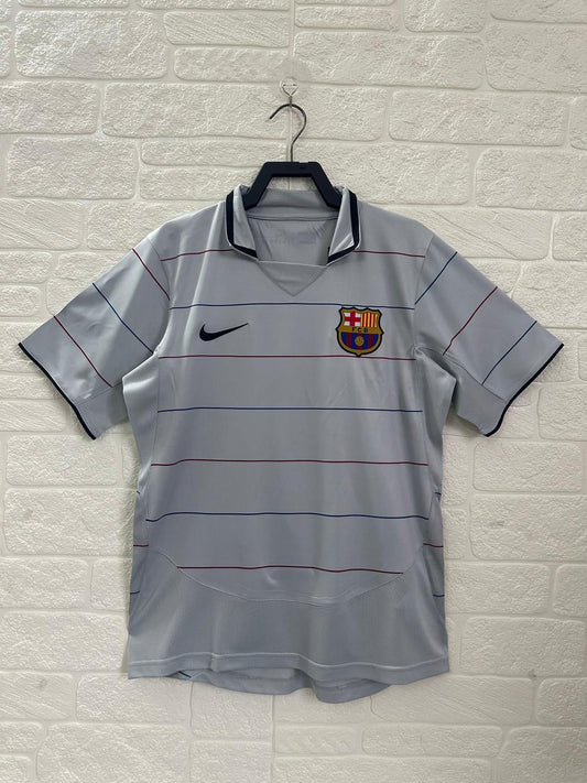 Barcelona 2003-05 Away Jersey Half Sleeves | Retro Version