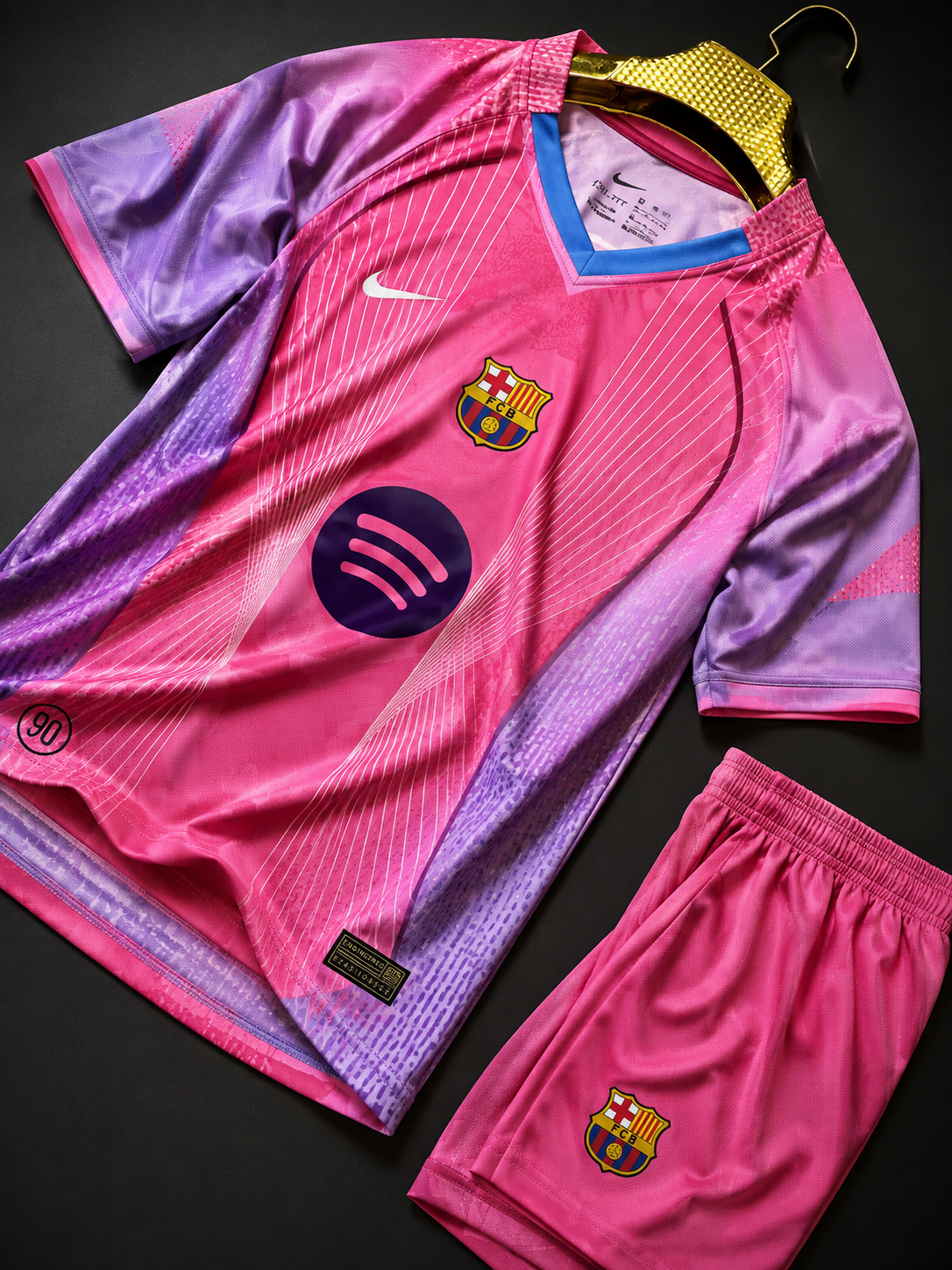 FC Barcelona 2025-26 Pink Special Edition Jersey Set Pink - ClubDrip India