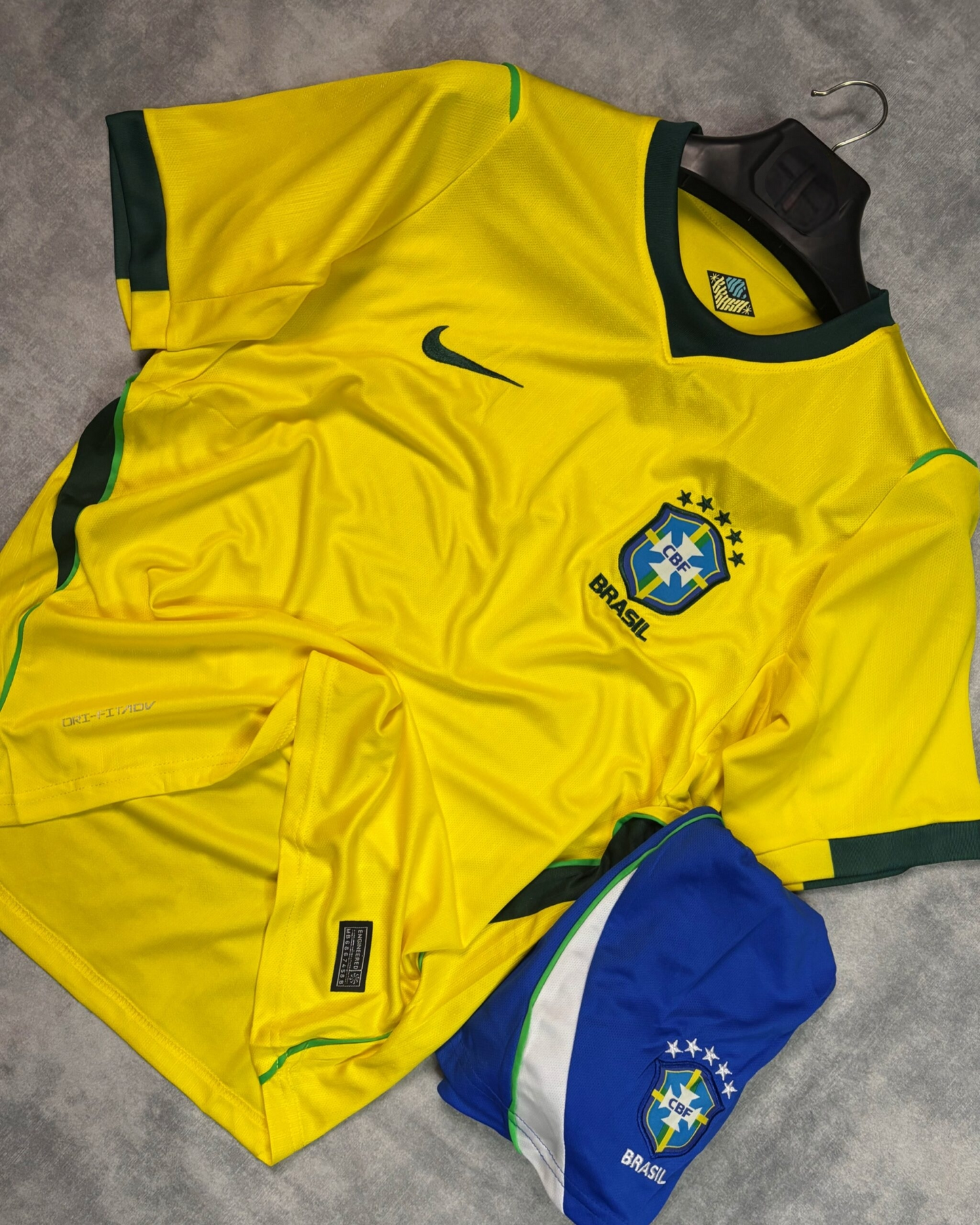 Brazil Home 2025-26 Jersey Set