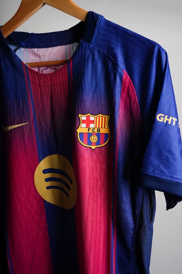 FC Barcelona 2025-26 Home Jersey Master Copy Blaugrana Blue Red - ClubDrip India