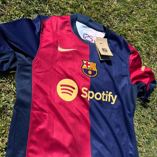 FC Barcelona 2024-25 Home Jersey Master Copy Blaugrana Blue Red - ClubDrip India