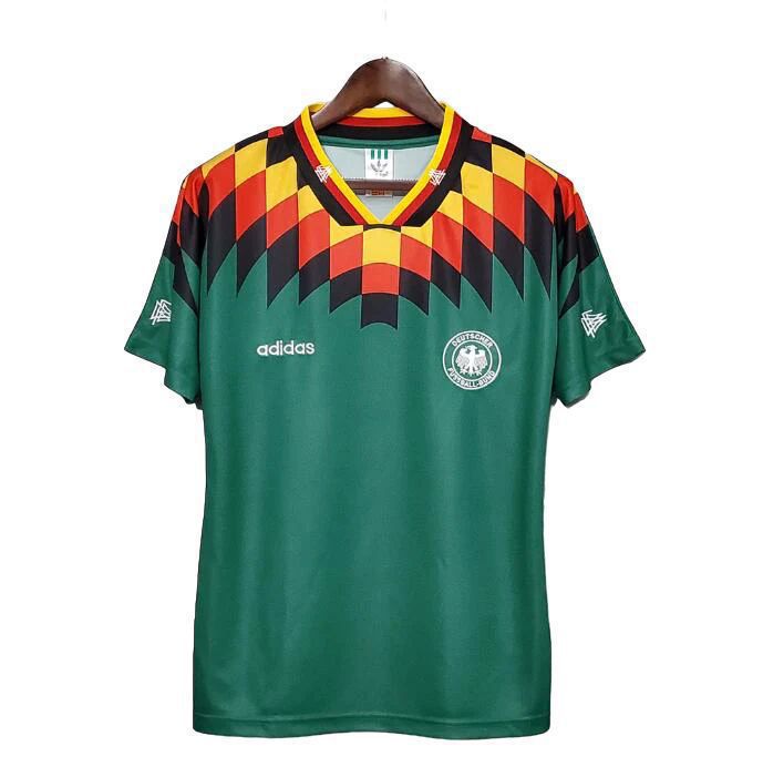 Germany 1994 World Cup Away Jersey Half Sleeves | Retro Version