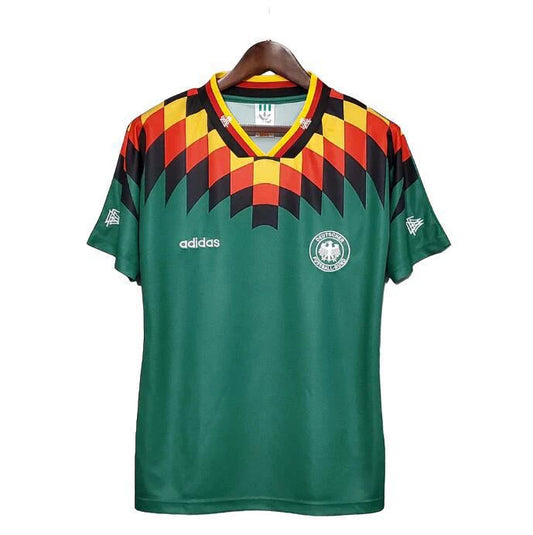 Germany 1994 World Cup Away Jersey Half Sleeves | Retro Version