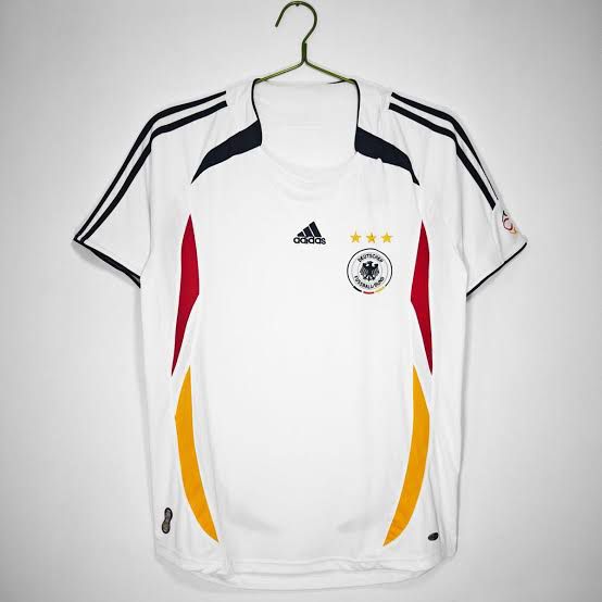Germany 2006 World Cup Home Jersey Half Sleeves | Retro Version