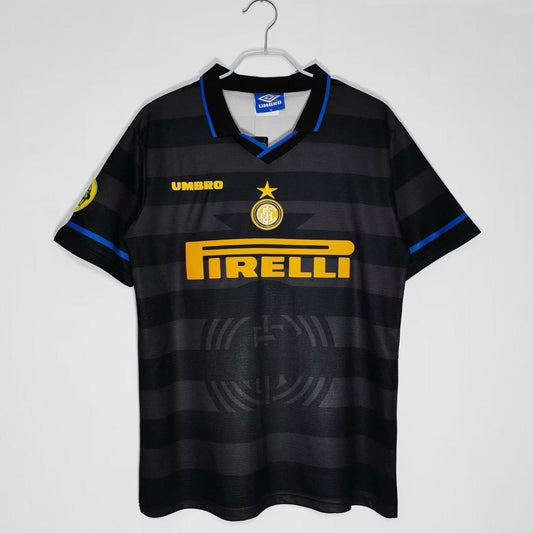 Inter Milan 1997-98 Third Jersey Half Sleeves | Retro Version