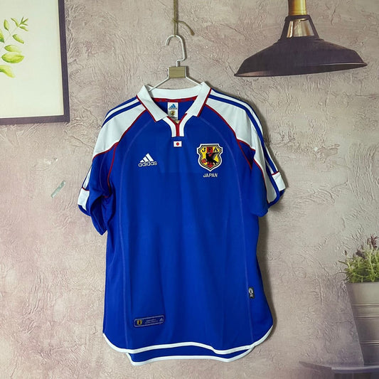 Japan 1999-2000 Home Jersey Half Sleeves | Retro Version|Vintage Japan Kit