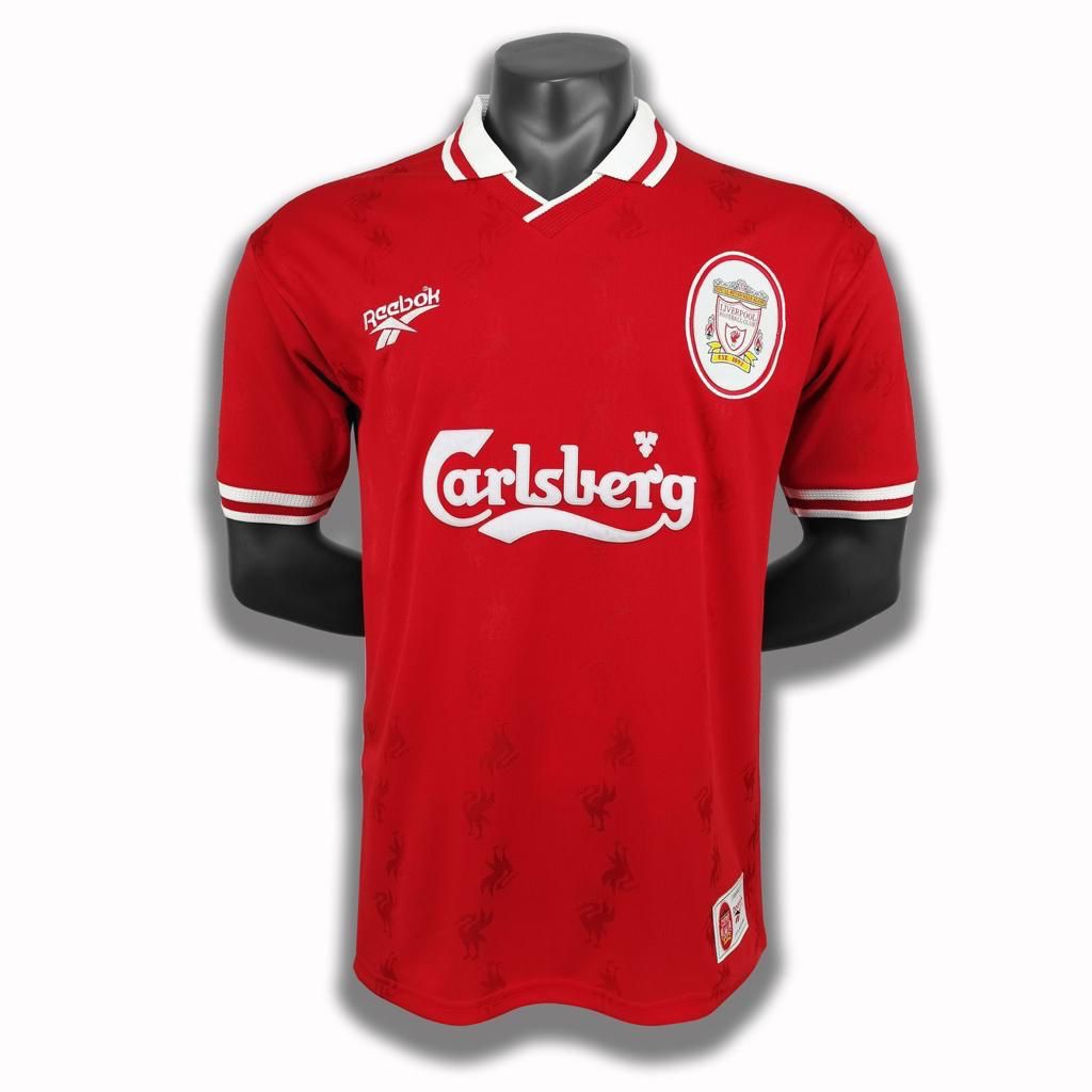 Liverpool 1996-97 Home Jersey Half Sleeves | Retro Version