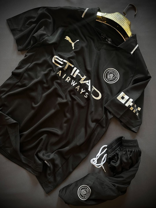Manchester City Away 2025-26 Jersey Set