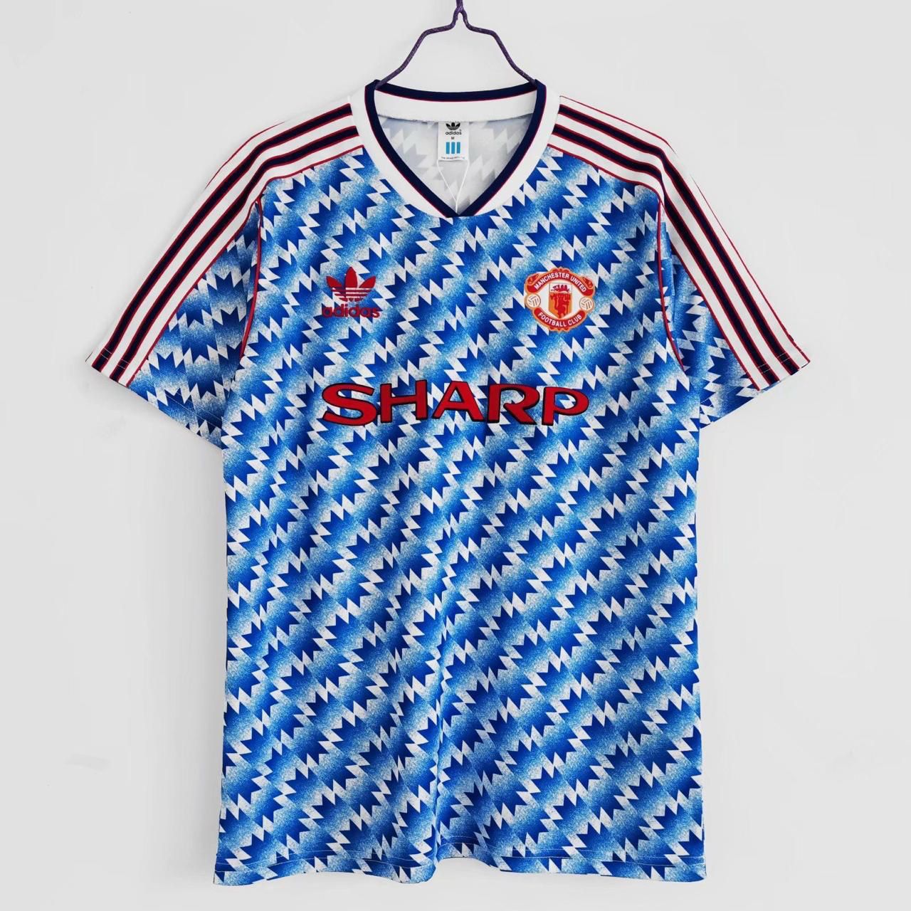 Manchester United 1990-92 Away Jersey Half Sleeves | Retro Version