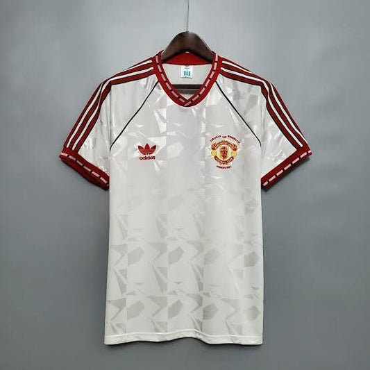 Manchester United 1991 European Cup Winner Jersey Half Sleeves | Retro Version