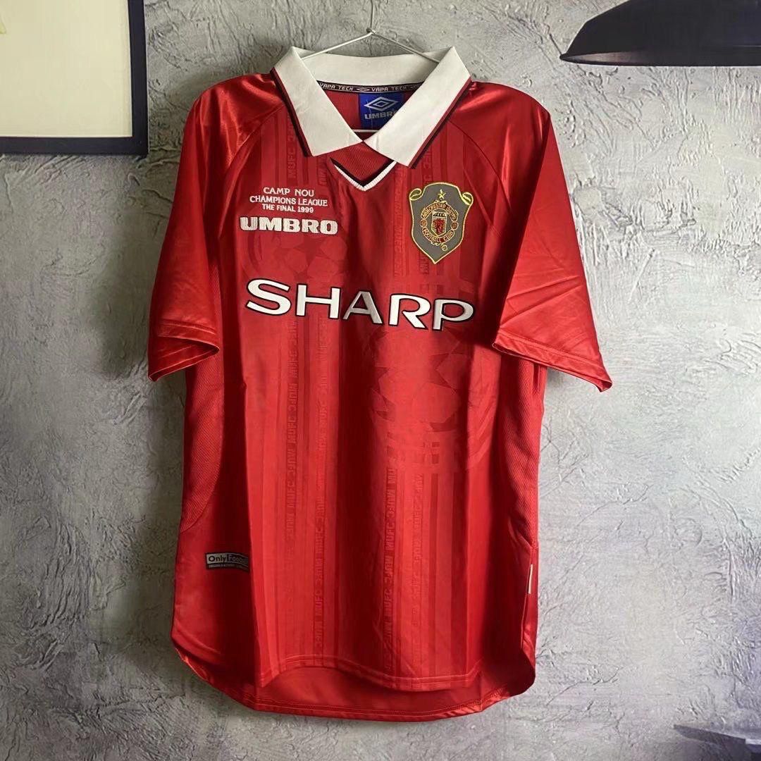 Manchester United 1999 Champions League Final Jersey | Retro Version