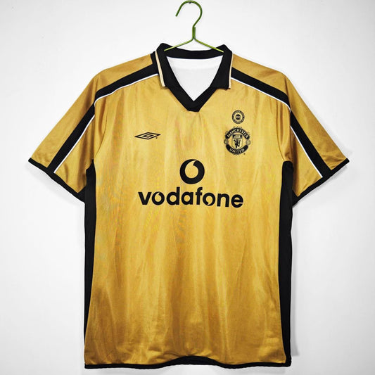 Manchester United 2001-02 Away Jersey Half Sleeves | Retro Version