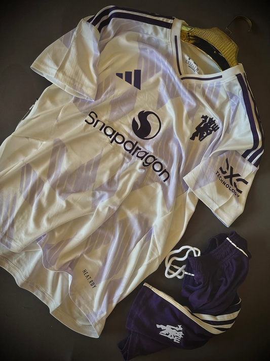 Manchester United Away 2025-26 Jersey Set