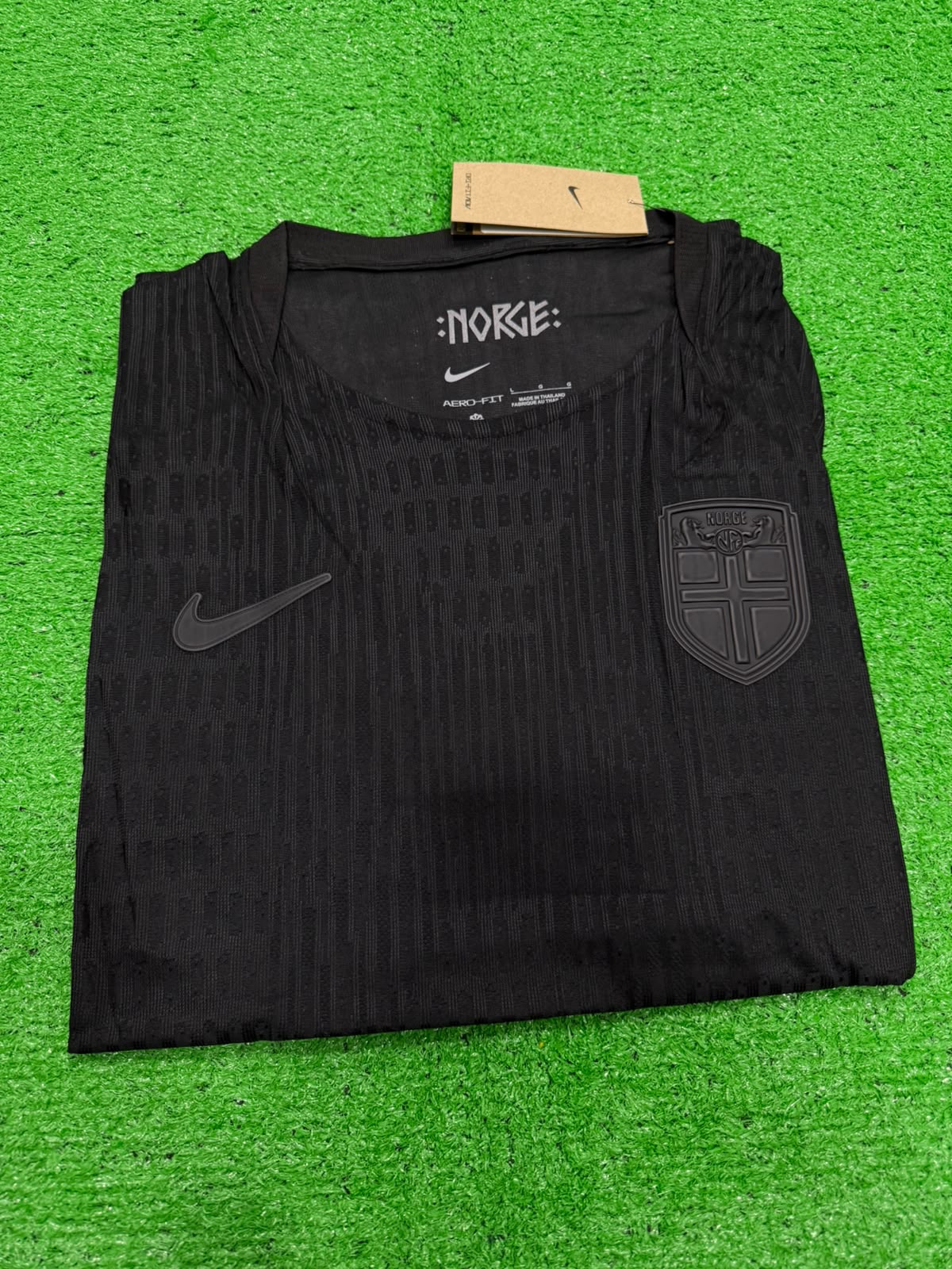 Norway World Cup 2026 Away Jersey Player Version All Black Blackout - ClubDrip India