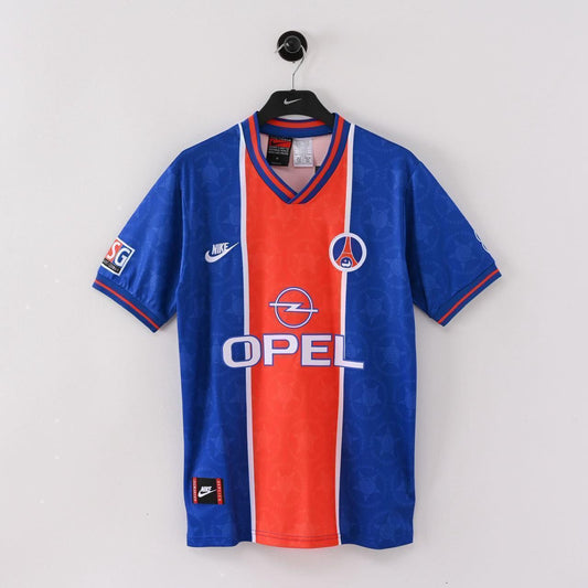 Paris Saint Germain 1995-96 Home Jersey Half Sleeves | Retro Version