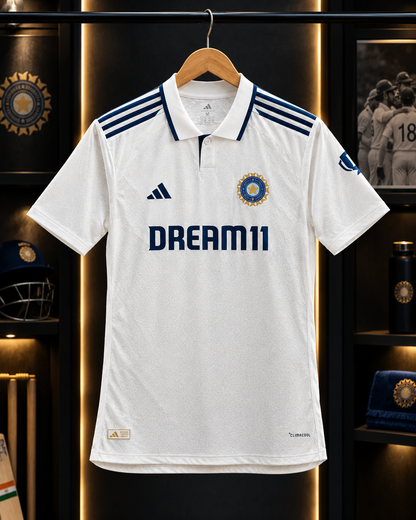 India Test Cricket 2025-26 Season Jersey | Player Version