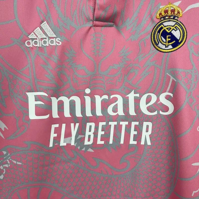 Real madrid pink dragon 2025-26 jersey set