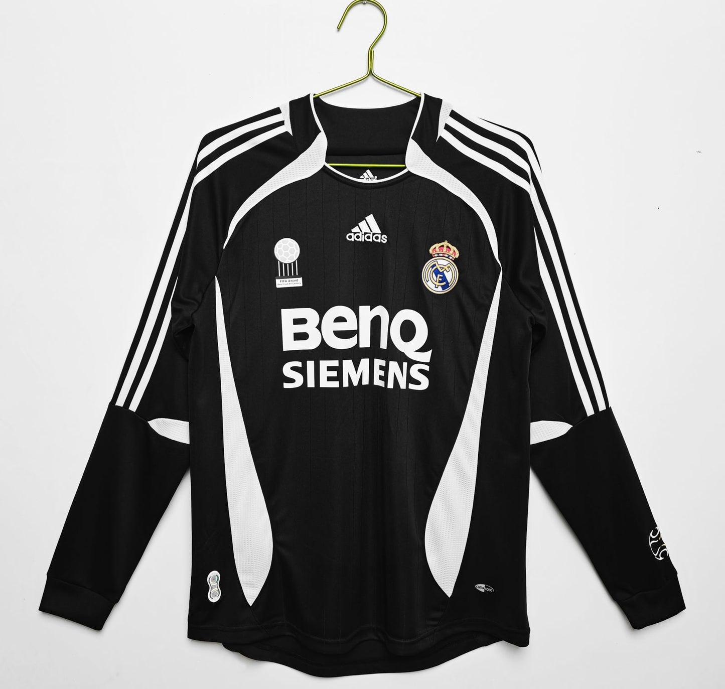 Real Madrid 2006-07 Away Jersey Full Sleeves | Retro Version