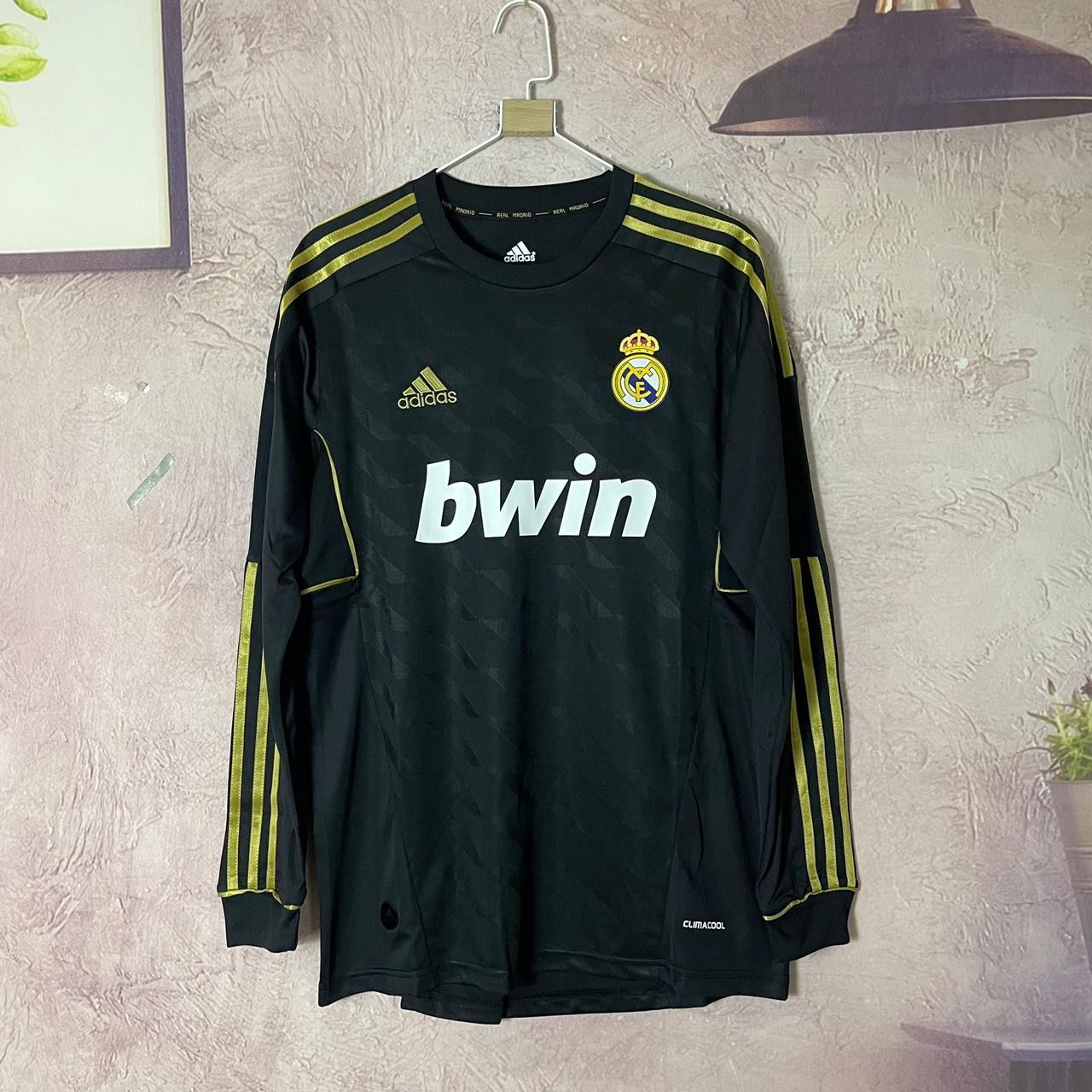 Real Madrid 2011-12 Away Jersey Full Sleeves | Retro Version