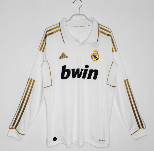 Real Madrid 2011-12 Home Jersey Full Sleeves | Retro Version
