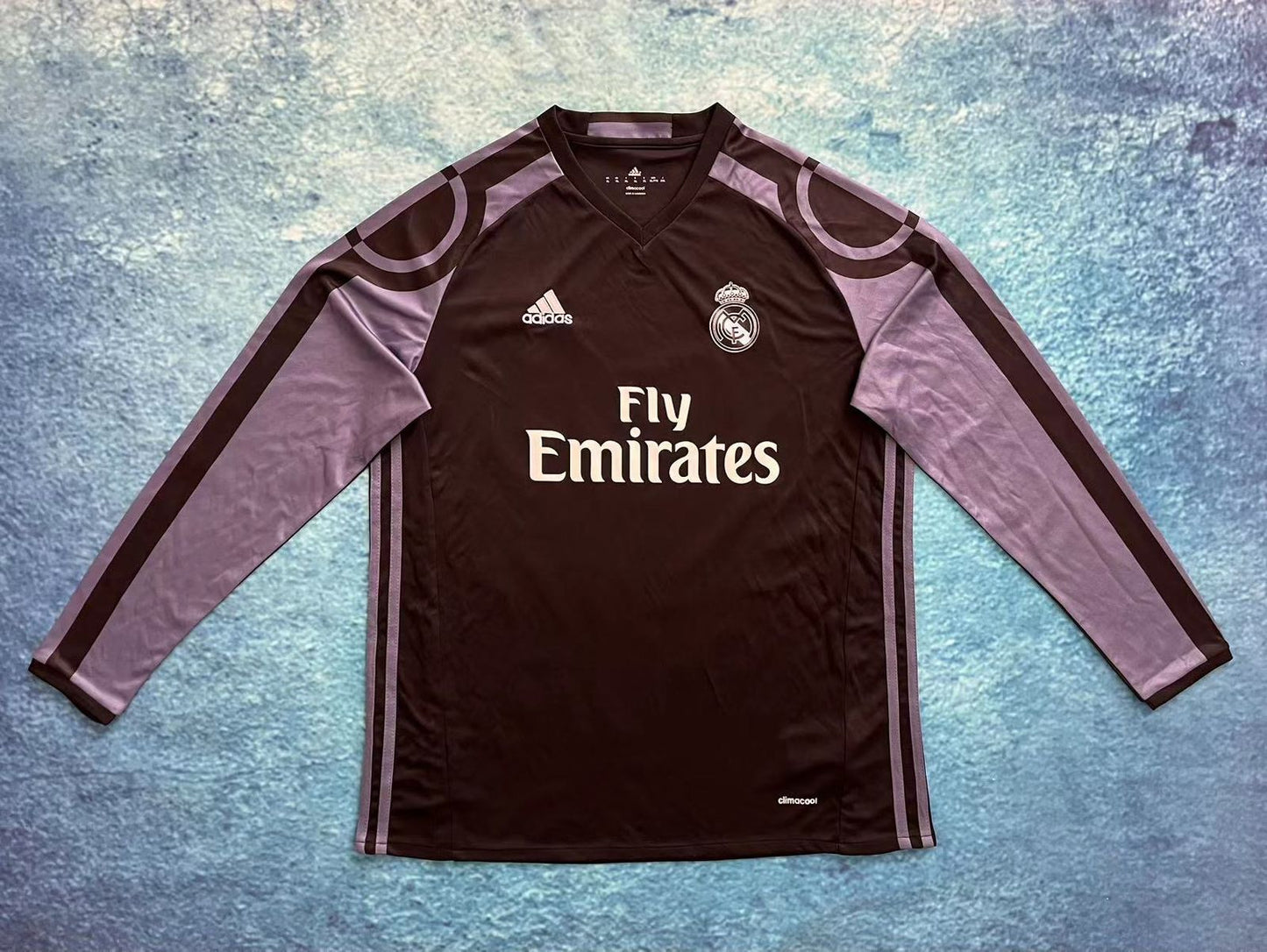 Real Madrid 2016-17 Away Jersey Full Sleeves | Retro Version