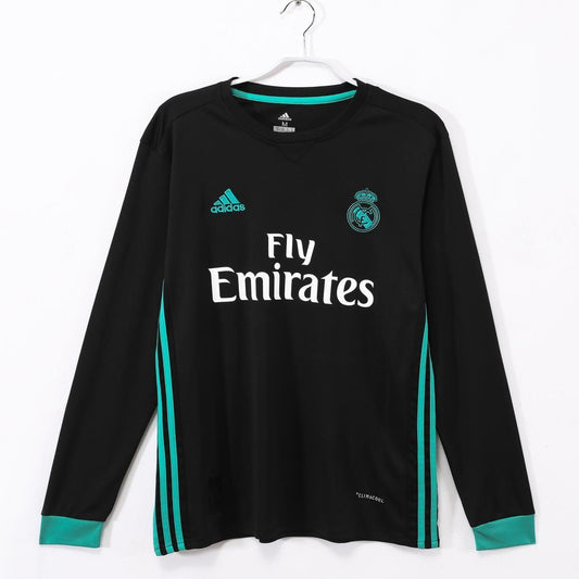 Real Madrid 2017-18 Away Jersey Full Sleeves | Retro Version