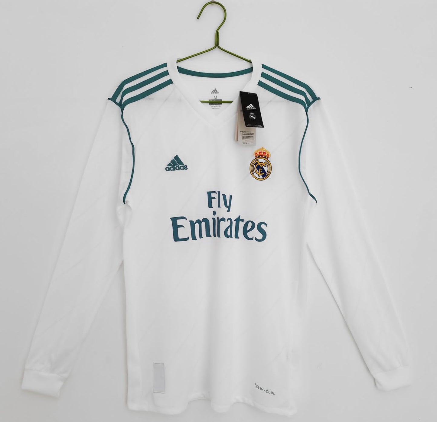 Real Madrid 2017-18 Home Jersey Full Sleeves | Retro Version