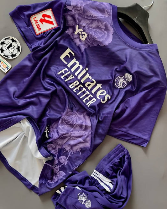 Real Madrid Y3 Purple Jersey Set