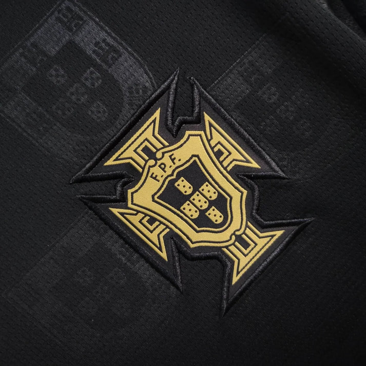 Portugal 2025-26 Black Special Edition Jersey Master Version All Black - ClubDrip India